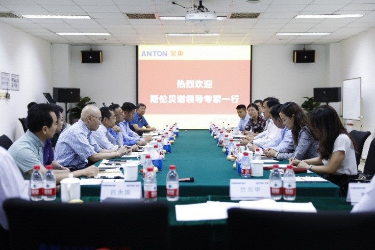 Cooperative meeting between Anton and Schlumberger was held successful in Beijing