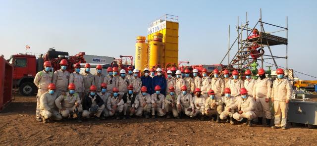 Anton's Great Milestone of Fracturing in Iraq  -------Anton's fracturing operation sets a new record